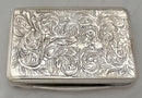 Austrian Silver Theseus Temple Snuff Box. Vienna 1848, 2.7 troy ounces.