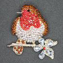 Robin brooch
