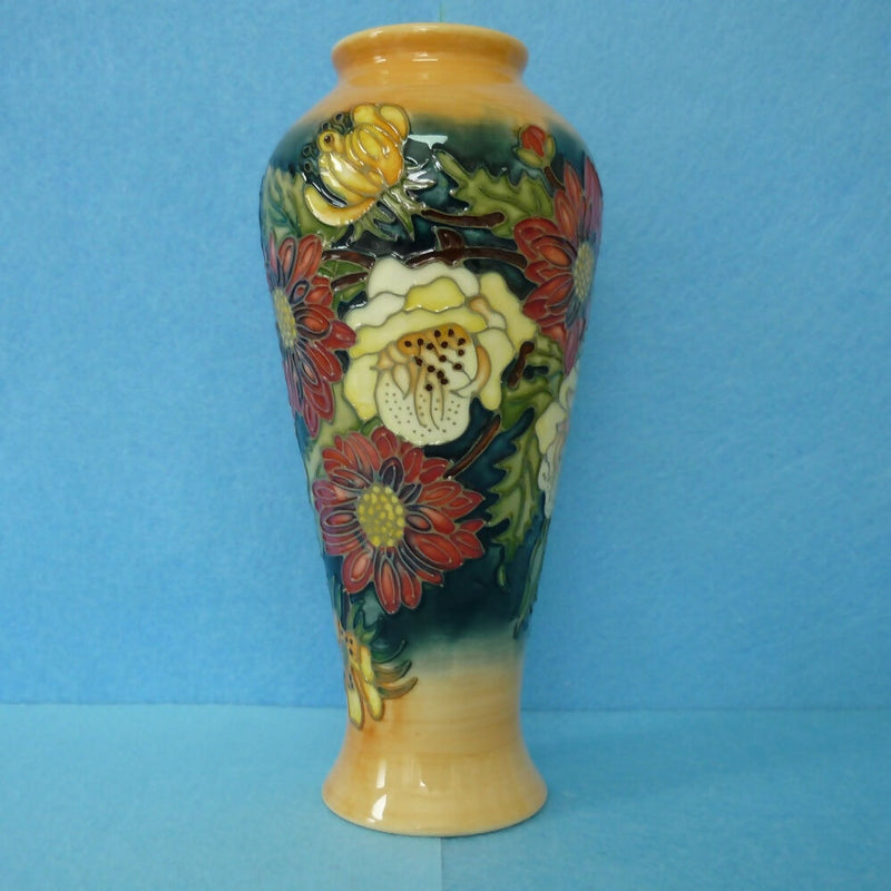 A Moorcroft Vase (Ht 8.1") in the - Victoriana Design by Emma Bossons