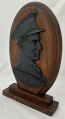 King Leopold III of Belgium, Portrait Profile Plaque.