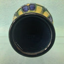 A Small Moorcroft Vase in the Violet Design by Sally Tuffin