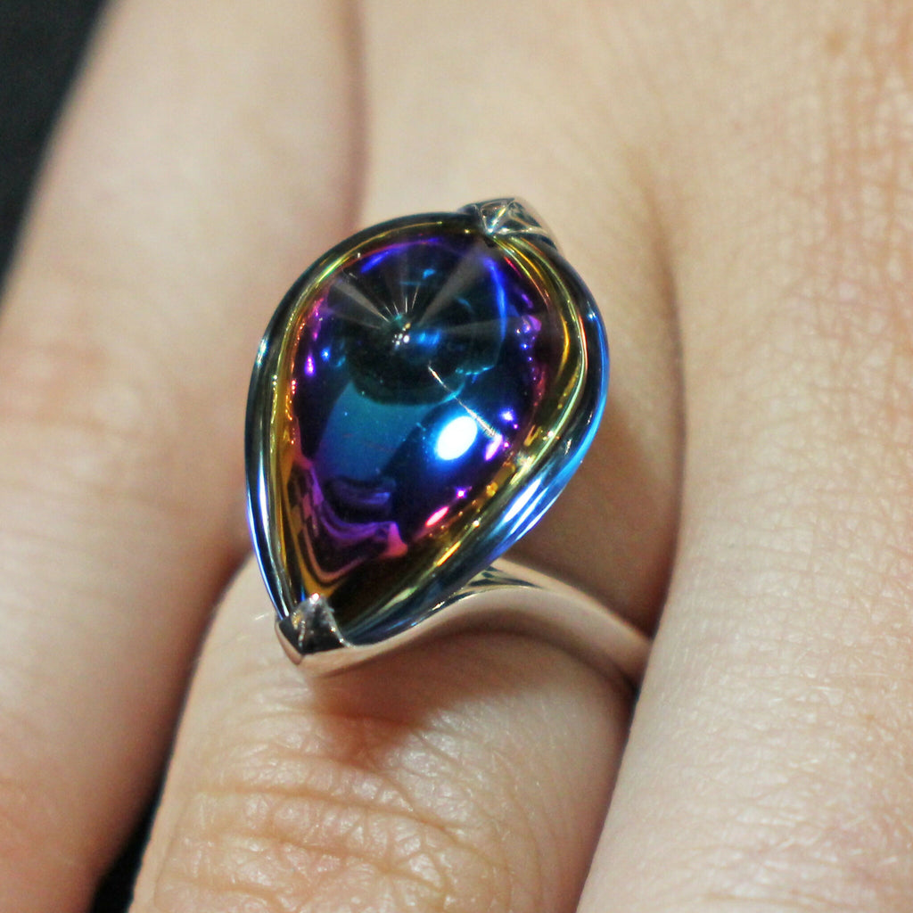 Baccarat Jewelry Baccarat Bague Bague Baccarat Coquillage T51 En