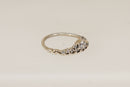 Pretty Pandora Sterling Silver & Crystal Tiara Ring