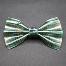 Lea Stein green bow brooch