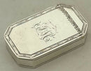George III Silver Snuff Box. Birmingham 1799, Ford & Slater. 0.9 troy ounces.