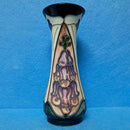 A Moorcroft Vase (5.11 inch) in the Foxglove Design