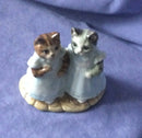 Royal Albert Beatrix Potter figurine Royal Albert Mittens And Moppet figure