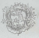 George II Pair of Silver Waiters. London 1745, James Morison. 17 troy ounces.