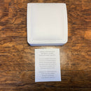 Silver foiled glass bracelet by Carrie Elspeth