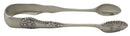 Victorian Pair of Scottish Silver Sugar Tongs. Glasgow 1874, Robert Scott. 1.7 troy ounces.