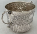 William III Britannia Silver Porringer. London 1697, Seth Lofthouse. 13 troy ounces.