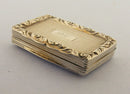 Georgian Solid Sterling Silver Vinaigrette Bir 1832 Francis Clark