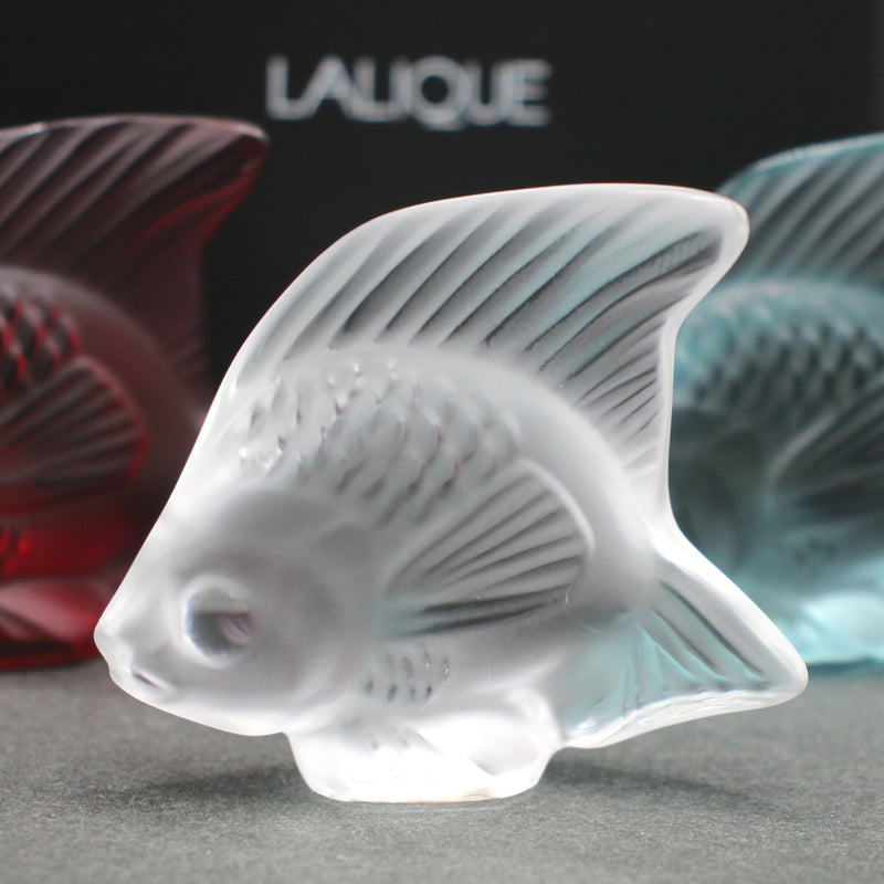 New Lalique: Clear fish seal/sculpture