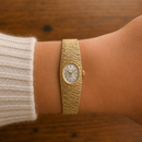 Vintage Gillex Ladies Cocktail Watch | 17 Jewels Incabloc | Swiss Made | Gold Tone Bracelet | Boxed
