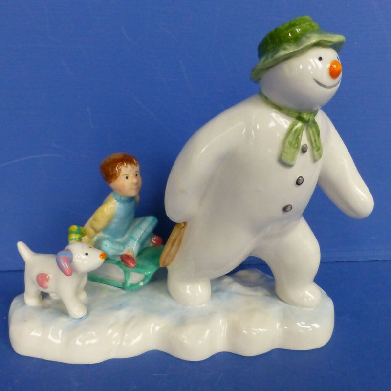 Snowman and Snowdog