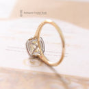 18ct Champagne Coloured Cushion Cut Diamond Cluster 1.62cts