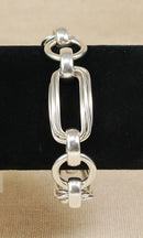 Impressive Designer Vintage Danish Sterling Silver Statement Bracelet