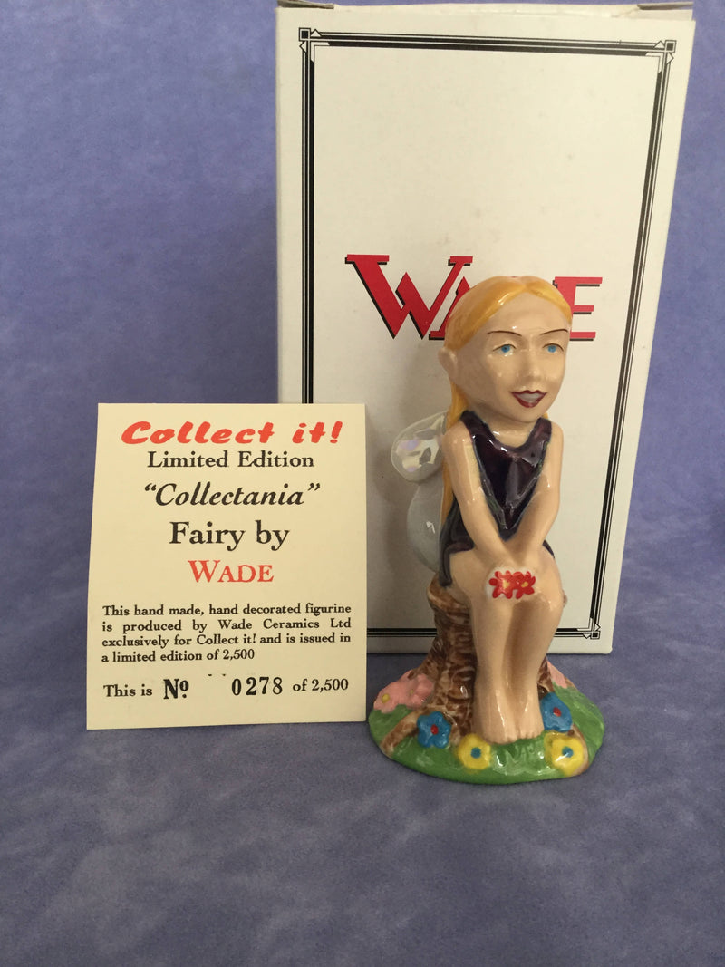 Wade Fairy Figurine Fairy pottery figurine Wade Collect it fair figurine