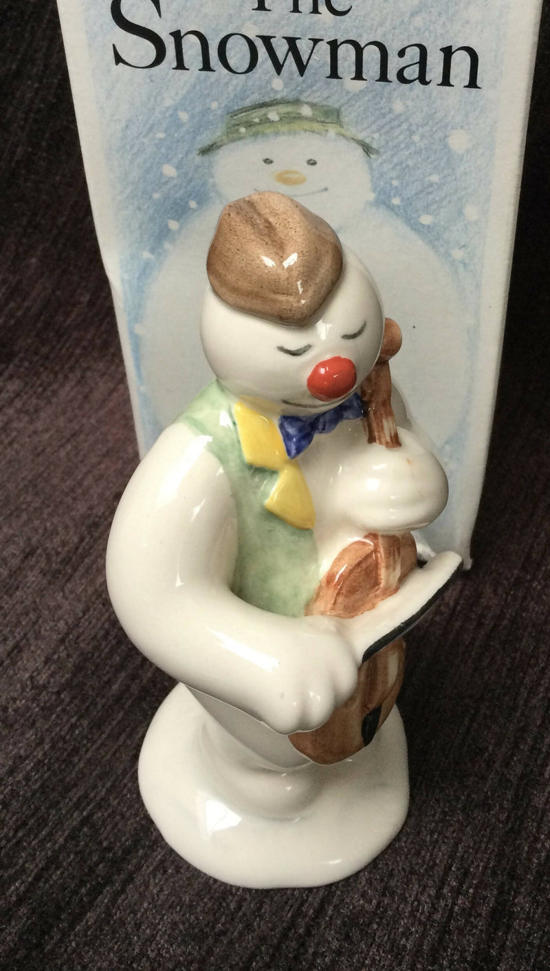 Royal Doulton - Cellist figurine Royal Doulton - Snowman Figure DS17 Boxed