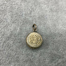 Victorian 9ct gold miniature compass