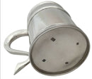 Queen Anne Style Silver Mug. London 1974 William Comyns & Sons Ltd. 18.9 troy ounces.