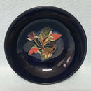 A Moorcroft Footed Bowl in the Queen's Choice Design by Emma Bossons