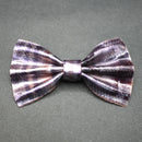 Lea Stein purple bow brooch