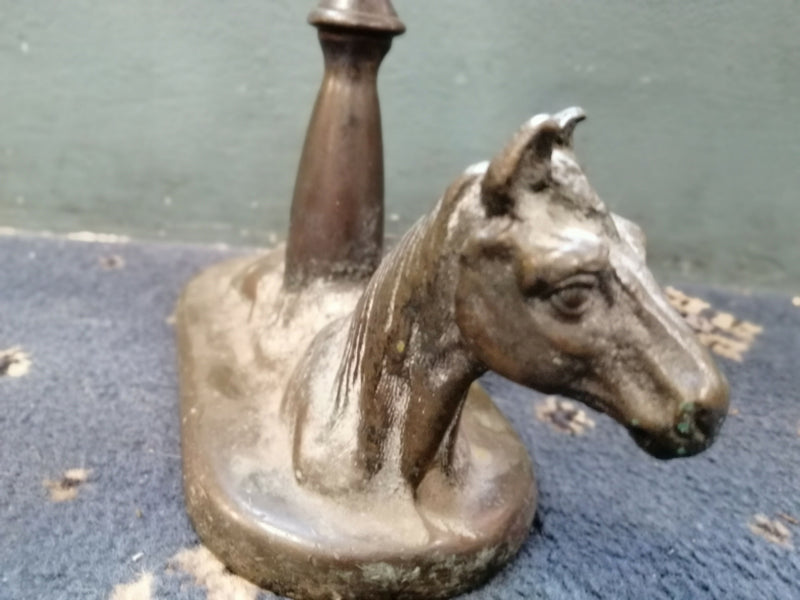 Art Deco Bronze Horse Figurine