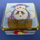 Border Fine Arts The Snowman Square Enamel Trinket Box A4011 (Boxed)