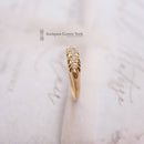 Late Victorian 18ct Old Cut Diamond 5 Stone Ring