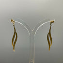 9ct gold earrings