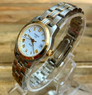 Vintage Tissot PR 50 Ladies J326/426 Two-Tone Quartz Sapphire 25mm