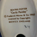 Beswick Beatrix Potter Figurine - Cecily Parsley (Second Version, Head Up) BP3C