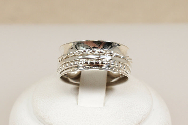Silver Spinner Ring