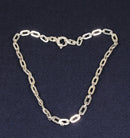 Chunky Sterling Silver Oval Link Necklace – 18 Inches, Birmingham Hallmarked
