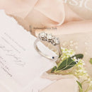 Platinum & Diamond Three Stone Ring 1.05cts