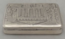 Austrian Silver Theseus Temple Snuff Box. Vienna 1848, 2.7 troy ounces.