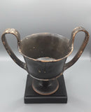 An Ancient Greek ,South Italian, Decorated Blackware Kantharos Drinking Vessel.