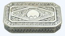 Austrian Silver Snuff Box, Lemberg circa 1810. Ex Élie de Rothschild. 4.0 troy ounces.