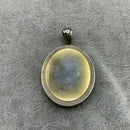 19th century silver gilt locket