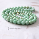 28" Long Jade Necklace