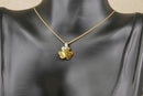 Charming 18ct Gold & Diamond Three-Leaf Clover Pendant & Chain – Birmingham