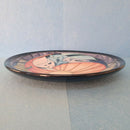 A Moorcroft Ltd Ed Plate (8.66inch) Sunbirds Design by Emma Bossons