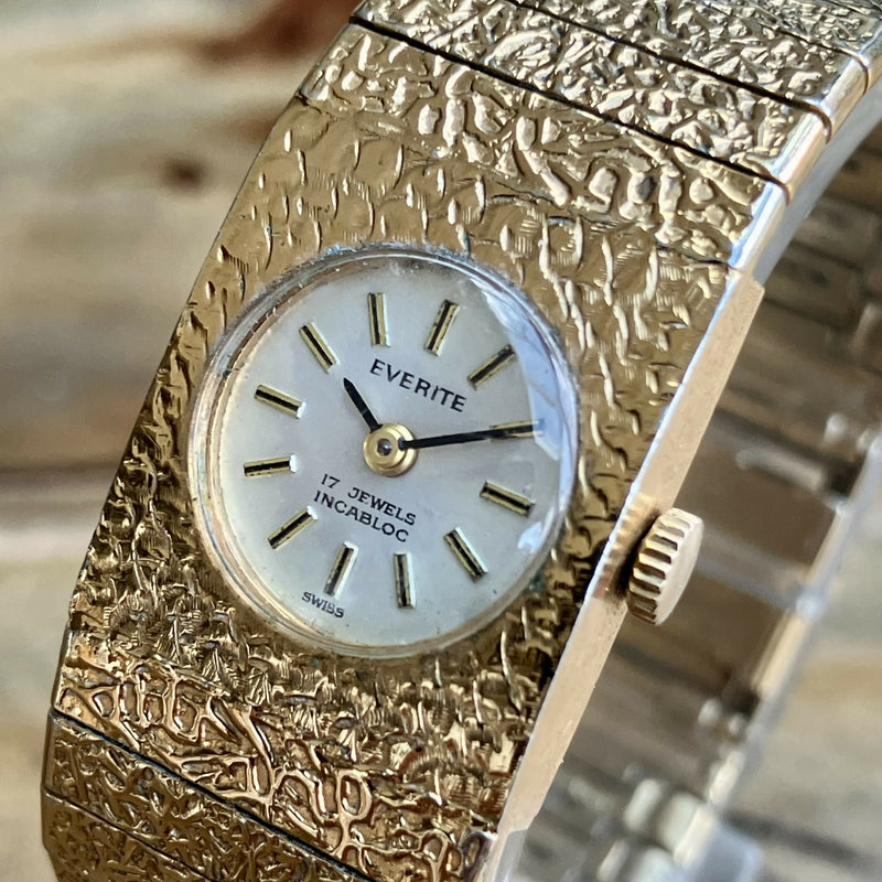 Everite Ladies Gold Plated Watch | 1970's