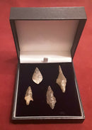 A Group Of Four Stone Age - Neolithic Period ,Flint Arrow Heads.