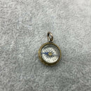 Victorian 9ct gold miniature compass