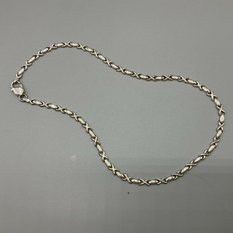 Hallmarked silver necklace