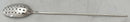 George II Rat-Tail Silver Mote Spoon. London circa 1750,Roger Hare.