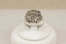 Silver & Marcasite Art Deco Ring