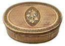Louis XVI French Gilt Metal Snuff Box, circa 1790.